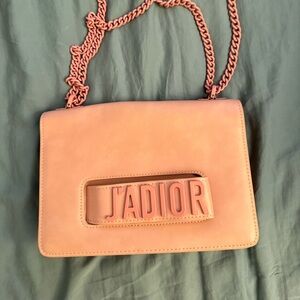 Dior J'Adior Peach Shoulder Bag